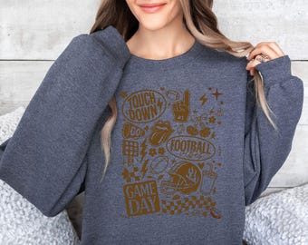 Coquette Football Design: Girly Game Day PNG SVG (Digital Download)