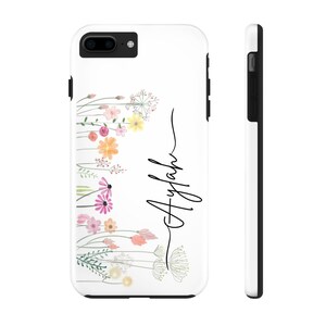 Personalized Floral Name Design - Custom Name Artwork - Elegant Flower-Themed  - Personalized Gift Idea