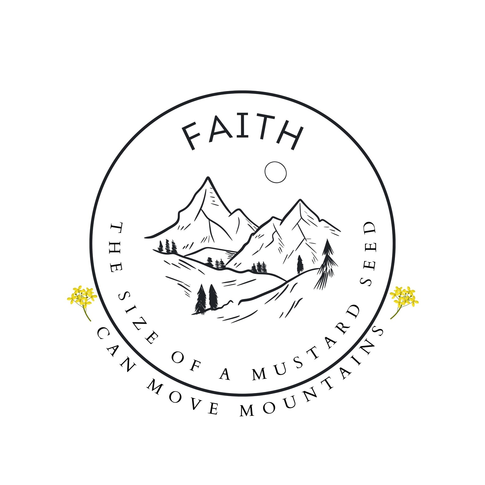 Faith the Size of a Mustard Seed SVG | Christian Digital Download PNG ...