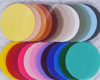 18cm  Acrylic Blank Circle, Craft Blank.