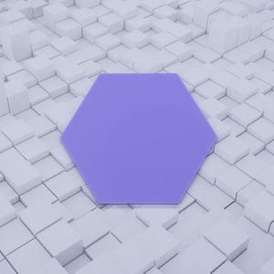 Blank Hexagon 10cm, DIY Wedding Coaster