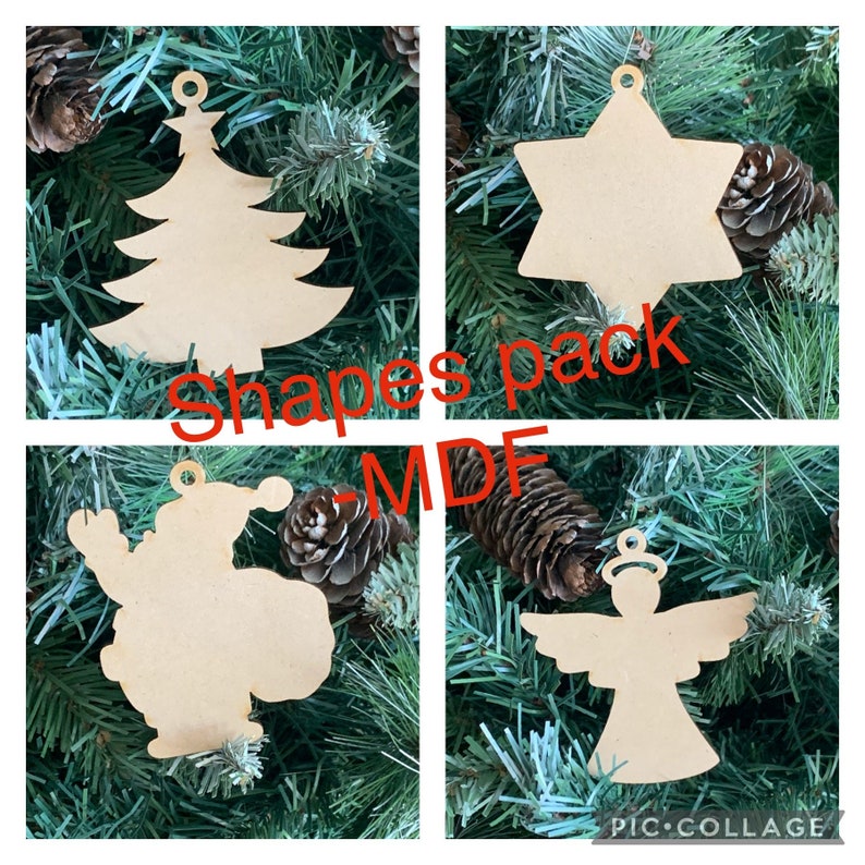 Ornament Santa tree angle