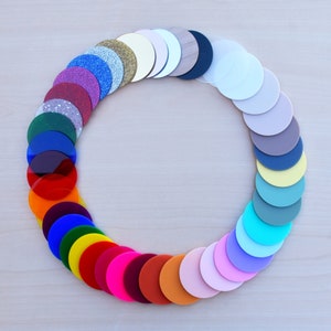 15cm Circle Acrylic. Timber Blank, 15cm 150mm (5.9") circle , Craft Blank, Milestone Disc, DIY Sign.  Multiple  Colours.