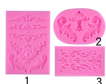 relief mold silicone molds Cake Chocolate Mold wedding Cake Decorating Tools Fondant Sugarcraft Cake Molds