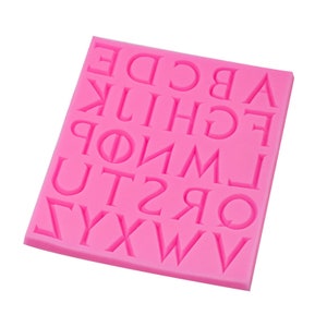 Molde de letras para pastel, molde de Chocolate, herramientas de decoración de pasteles de boda, moldes para pasteles Fondant Sugarcraft