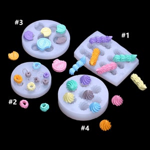 Donuts, sorvete, biscoitos, molde de silicone, decoração para biscoitos, bolo, chocolate, ferramentas de cozimento