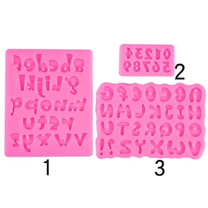 Molde de letras para pastel, molde de Chocolate, herramientas de decoración de pasteles de boda, moldes para pasteles Fondant Sugarcraft