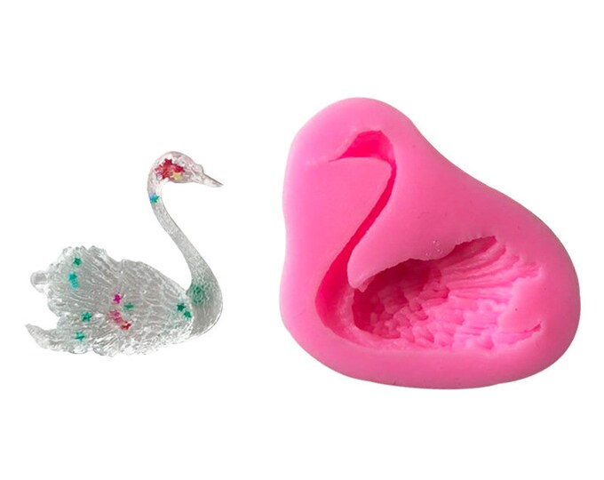 Small Swans Wedding Chocolate Candy Mold – PETG Plastic With Instructions | For Chocolate, Soap, Plaster | Reusable - View #11