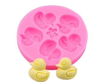 Duck Silicone Mold, Cake Decorating, Fondant Sugarcraft