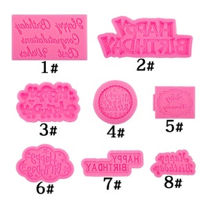 Wolke Buchstabe alles Gute zum Geburtstag Silikonformen Kuchen Schokoladenform Hochzeitstorte Dekorieren Werkzeuge Fondant Sugarcraft Kuchenformen