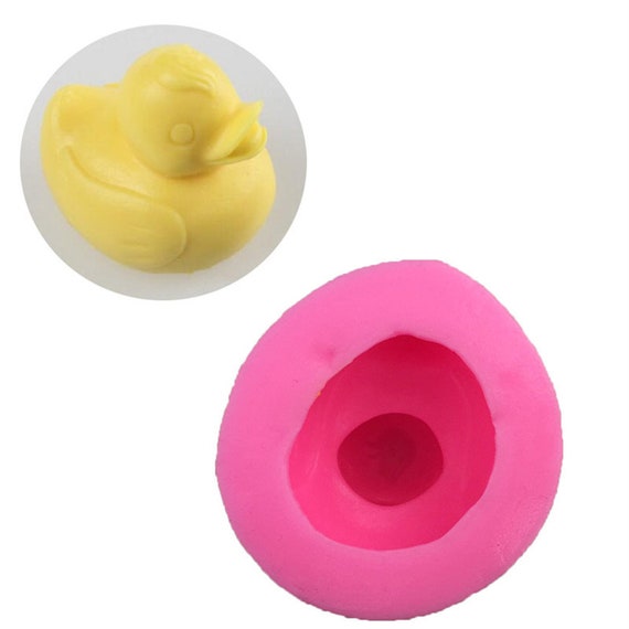 3D Silicone Mold Resin Clay Duck Mold Decor for Chocolate Cake