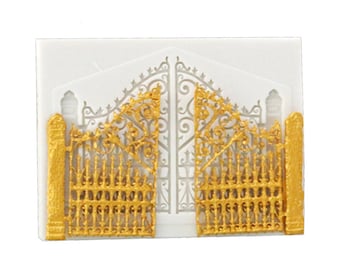 Gate Door Silicone Mold, Wedding Cake Decorating