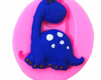 New Hot Selling Single Dinosaur Shaped Fondant Silicone Mold DIY Baking Cake Decoration Tool