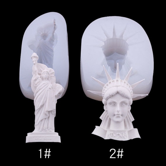 Stampo Silicone Statua Della Libertà EPRHAY - Riutilizzabile Per Cioccolato, Fondente, Sapone E Decorazioni