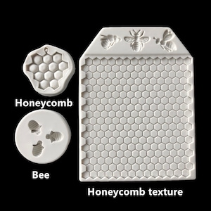 bee honeycomb silicone mold décor pour l’argile douce gouttes outils de cuisson de gâteau au chocolat