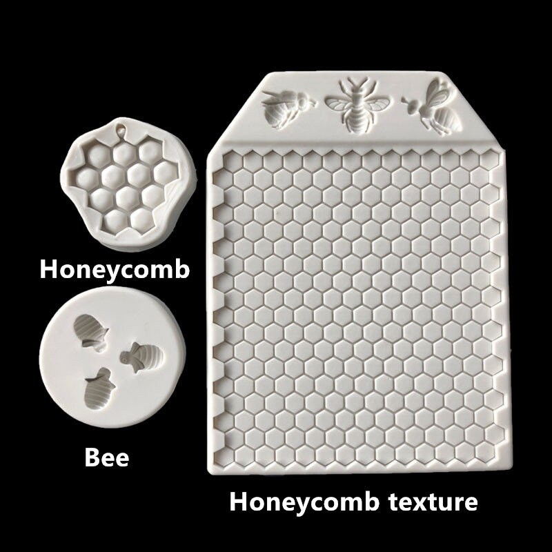 Fy Customized Logo Color Food Grade Silicone Honeycomb Mold