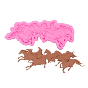 running horse mold Cake Chocolate Mold wedding Cake Decorating Tools Fondant Sugarcraft Cake Molds