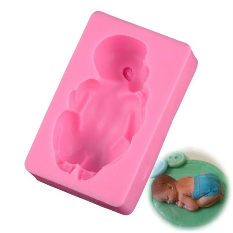 Sprawled Baby - Silicone Mold –