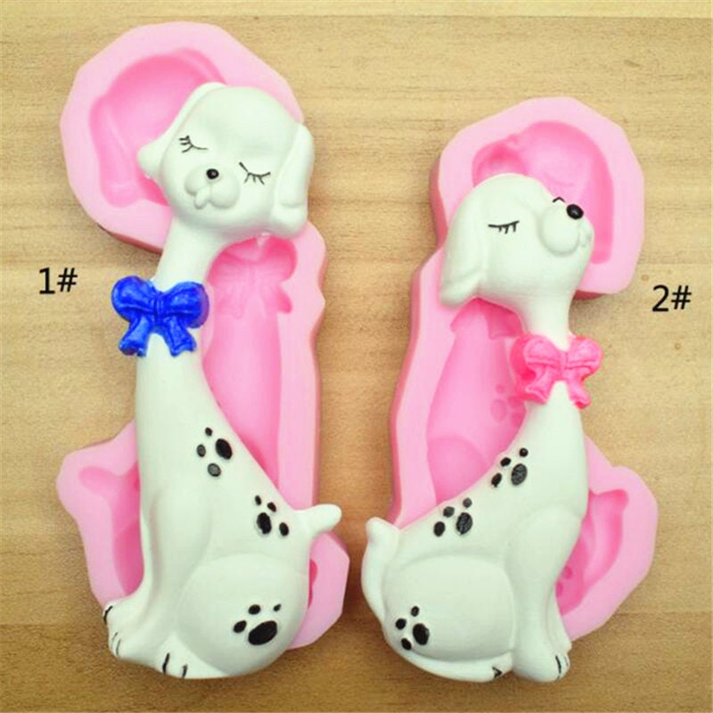 dalmatian dog mold Cake Chocolate Mold wedding Cake Decorating Tools Fondant Sugarcraft Cake Molds