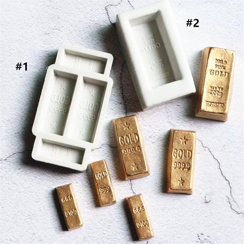  20oz and 40 oz Gold Bar Loaf Cast Iron Ingot Mold Scrap  Gold,Copper,Aluminum : Arts, Crafts & Sewing
