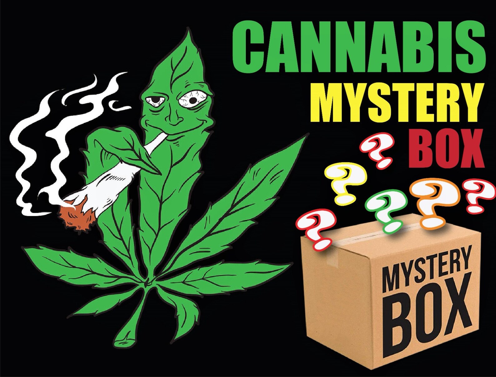 Cannabis mystery box 420 Mystery box Personalizado Cannabis Etsy