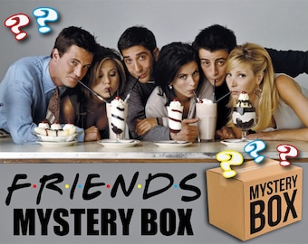 Friends mystery box Gepersonaliseerde vrienden mystery box Friends verrassingsbox Friends geïnspireerd mystery box Kies de doosmaat (S, M, L, XL, XXL)