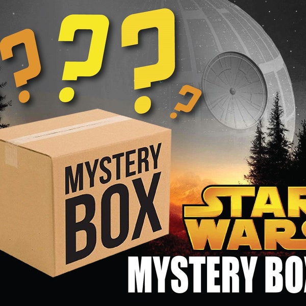 Star wars mystery box Mystery box star wars Personalized box Star wars inspired mystery box Mystery box value 35+ Mystery party box