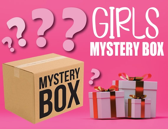 Girls Mystery Box Mystery Girl Box Gift Box Personalized Girls