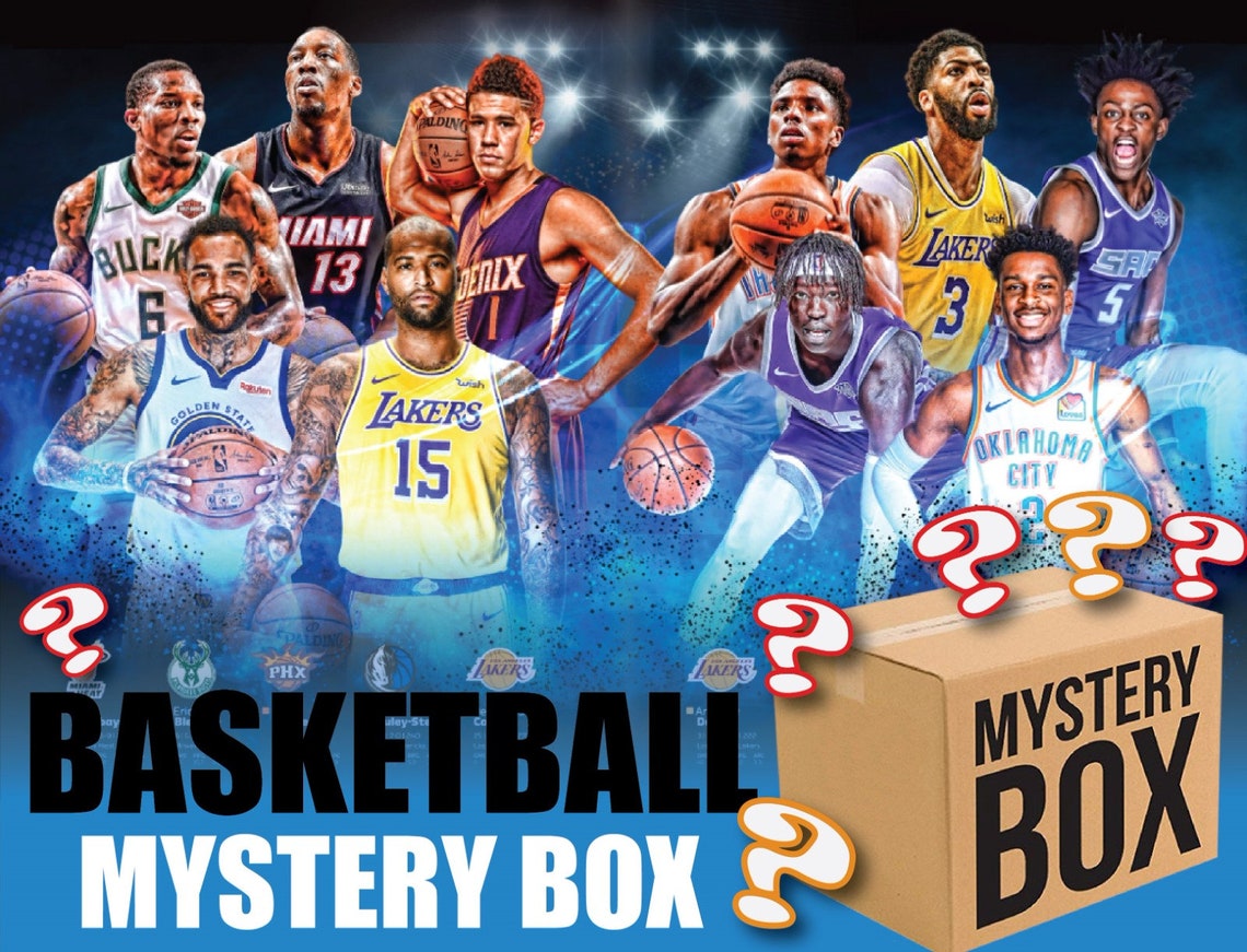 NBA Mystery Box Nba Surprise Box Personalized Nba Mystery Box Etsy
