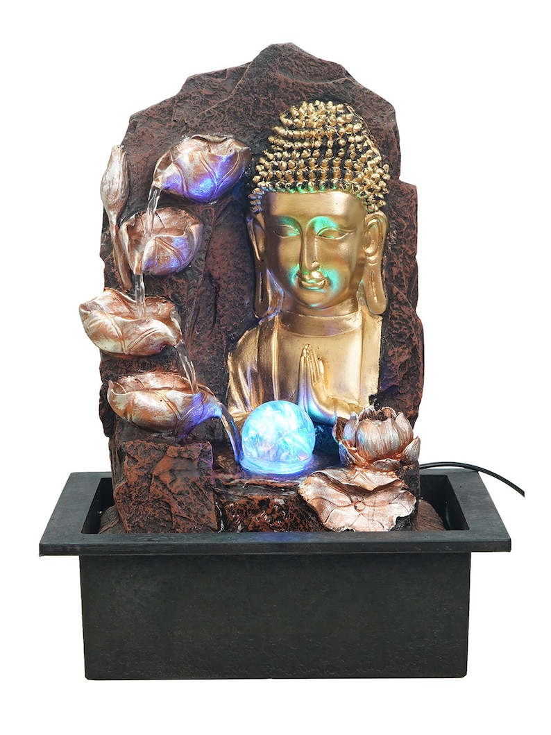 Buddha Indoor Water Fountain Tabletop for Home/Office Etsy