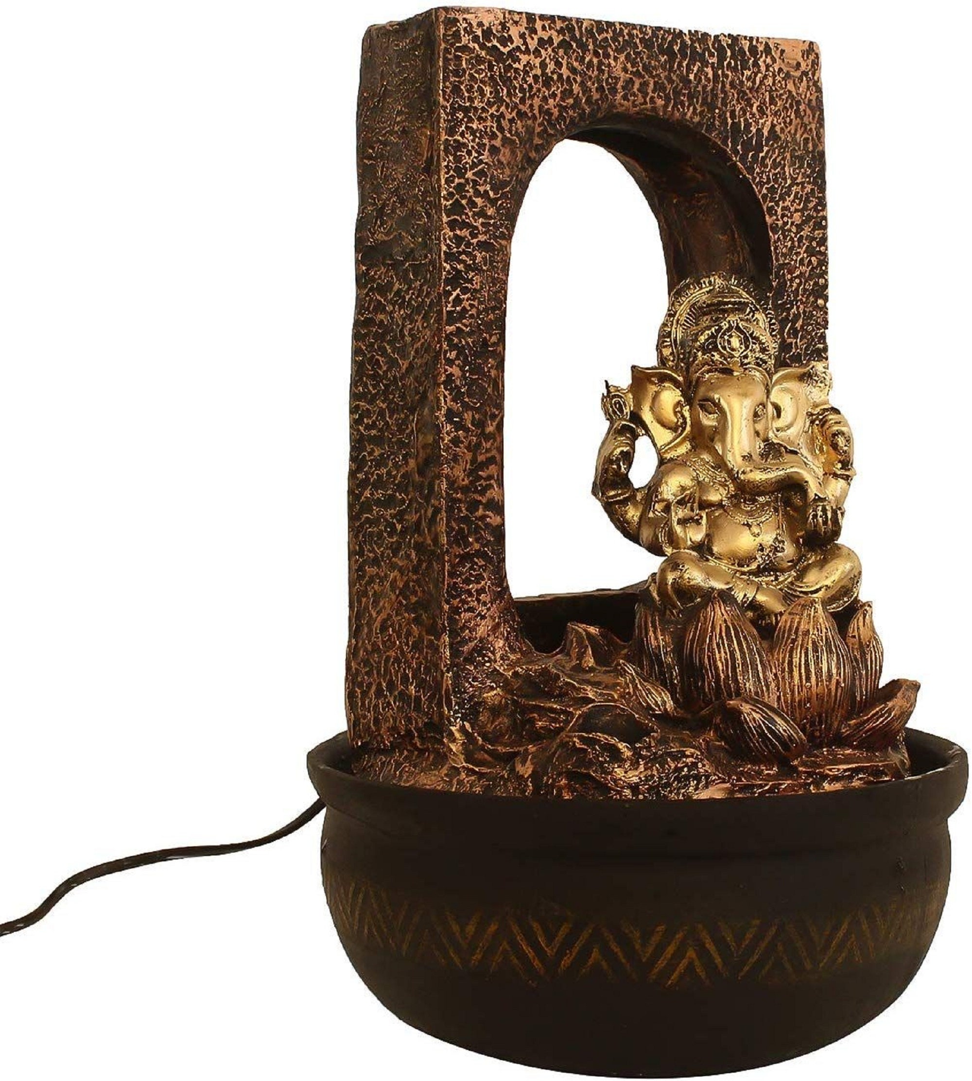 Dream Home Ganesha Decorative Indoor Water Fountain with LED Etsy