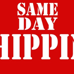 Same Day Shipping