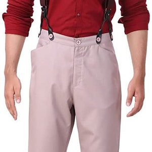 ThePirateDressing Steampunk Cosplay Costume Classic Victorian Men&#39;s Pants Trousers C1331