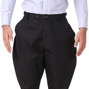 ThePirateDressing Costume de cosplay steampunk victorien pour hommes Archibald Jodhpur pantalon pantalon C1326