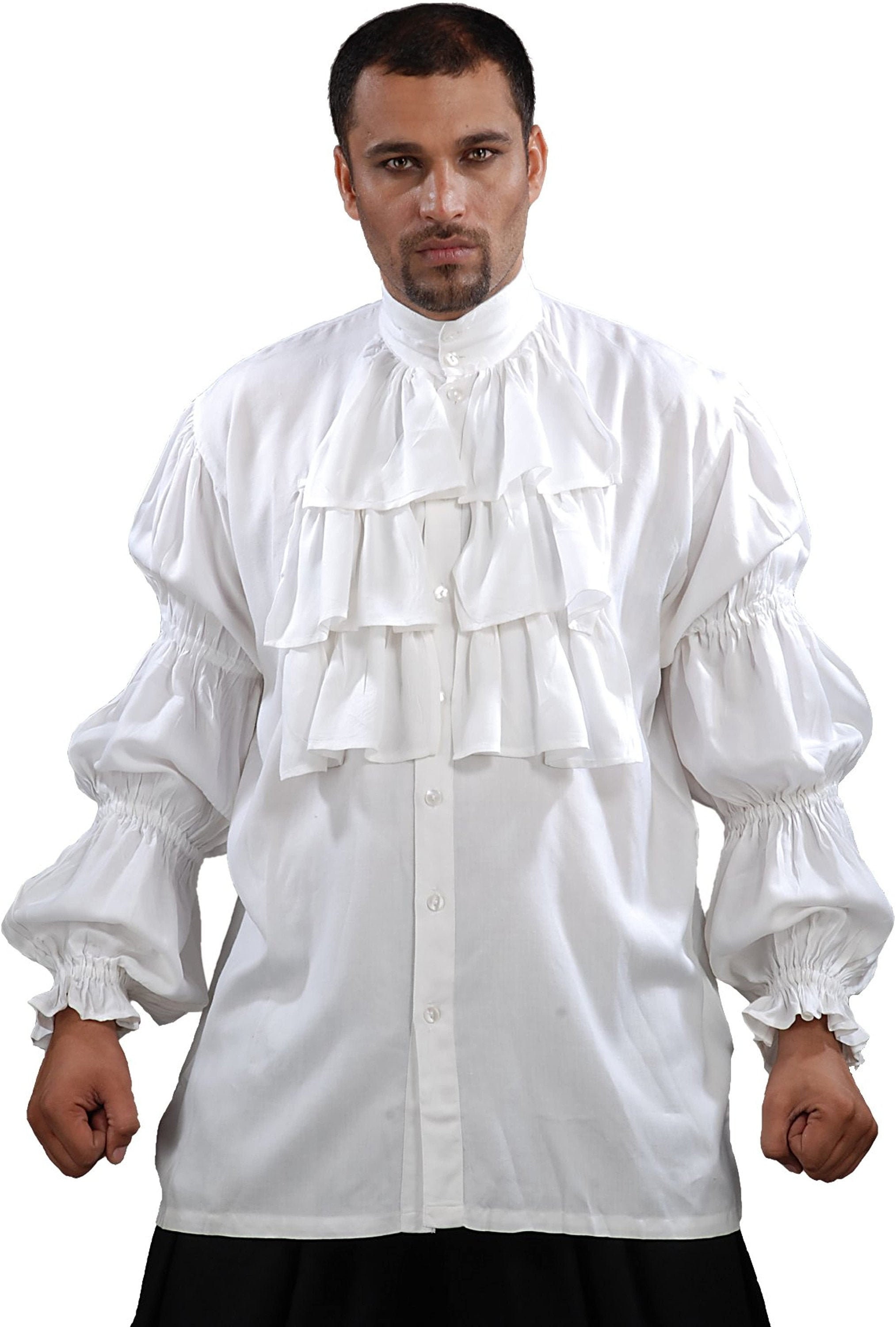 ruffled pirate shirt