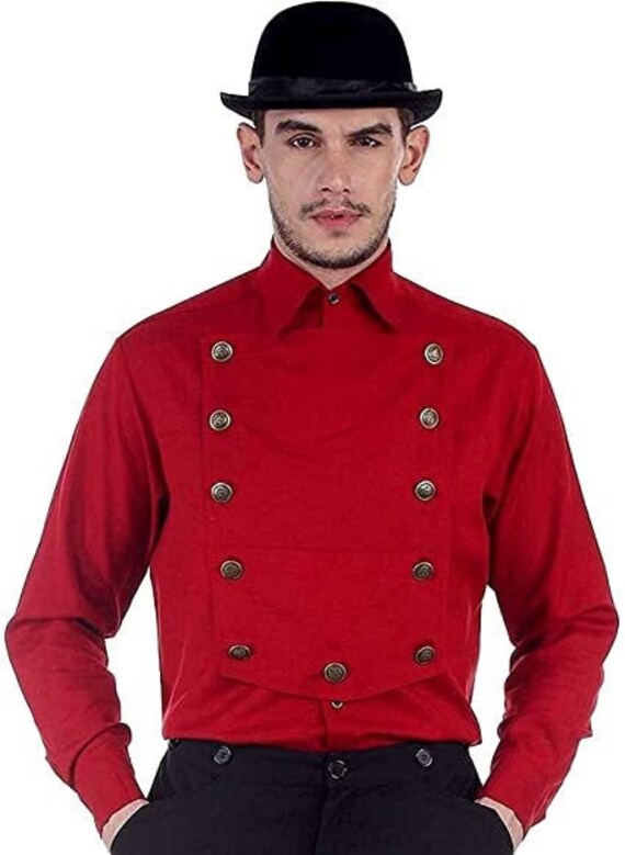 Steampunk Victorian Airship Pants | Mens Cosplay Costume Trousers With Cargo Pockets