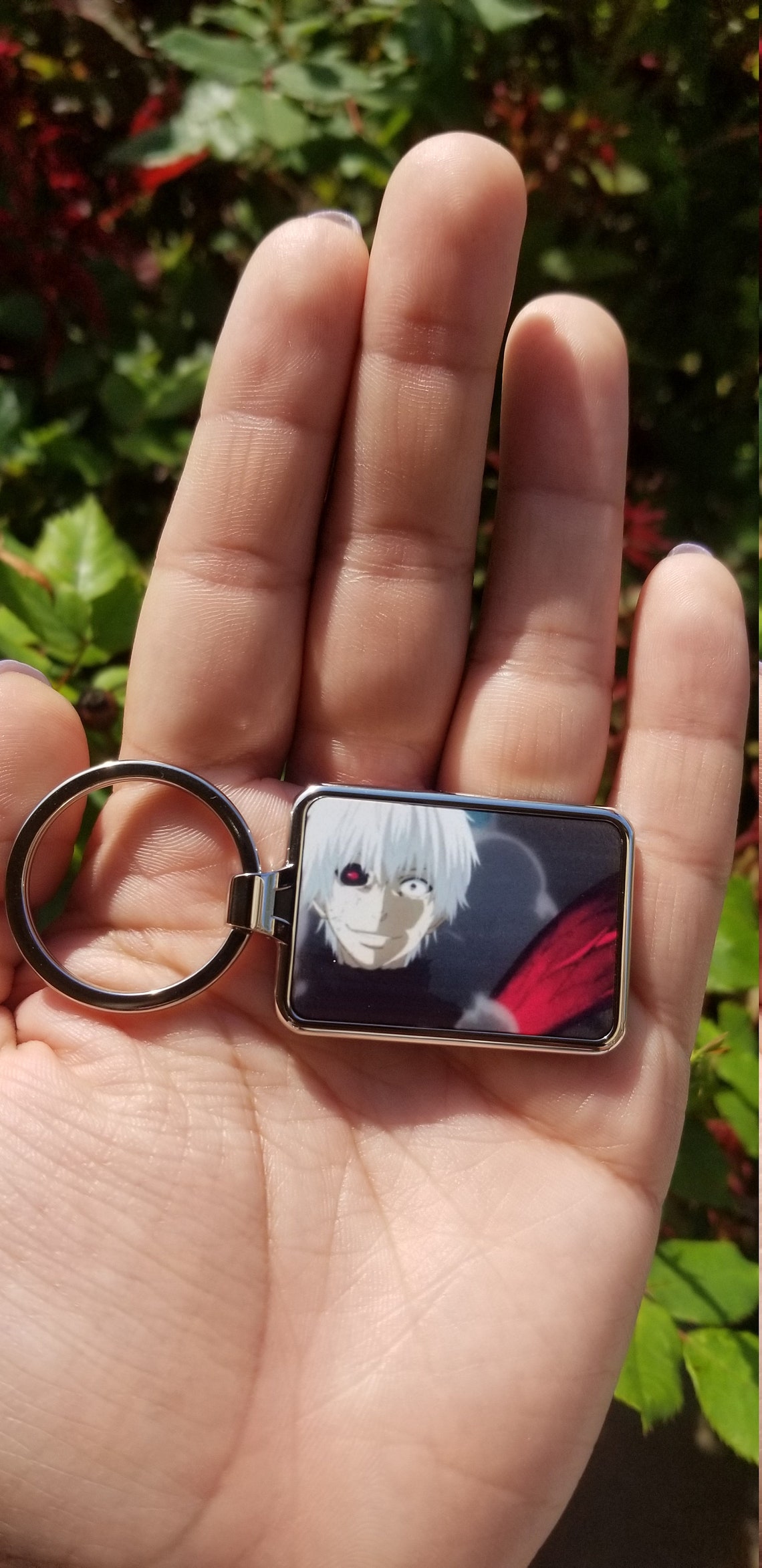 Ken Kaneki Keychain Etsy