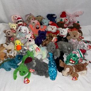 Retired TY Beanie Babies See Description and Pick Your Beanie D - Etsy