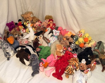 etsy beanie babies sold