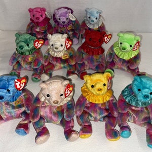 Feliz cumpleaños TY Beanie Babies, vea la descripción y elija el suyo