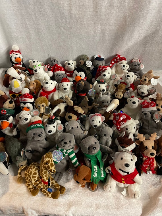 Coca cola seal beanie baby 2025