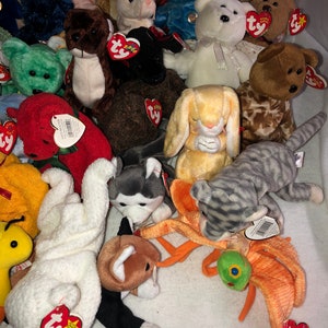 Retired TY Beanie Babies See Description and Pick Your Beanie B - Etsy