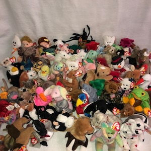 Retired TY Beanie Babies see description and pick your beanie    A