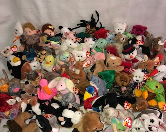 Retired TY Beanie Babies see description and pick your beanie    A