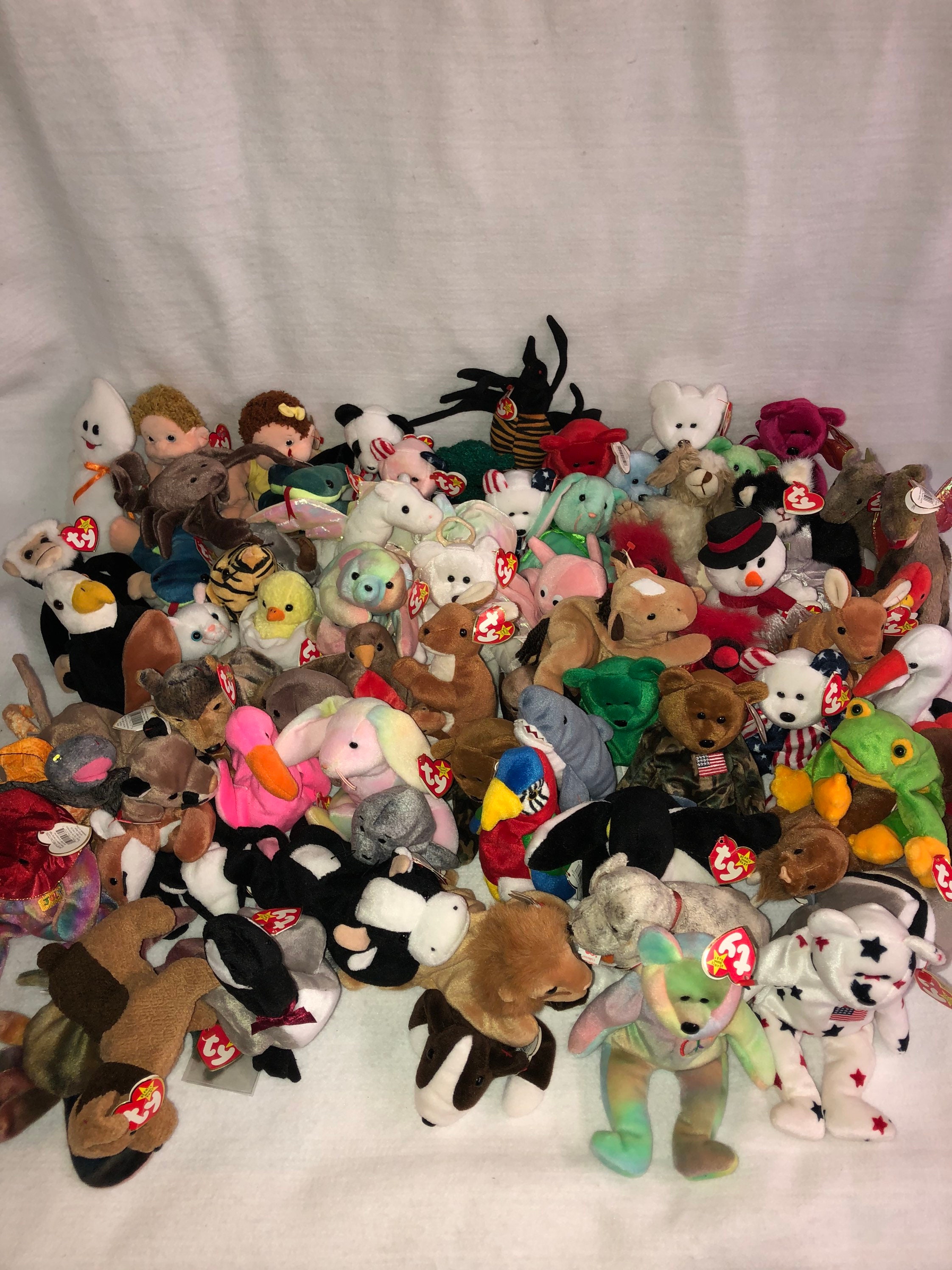 Retired TY Beanie Babies See Description and Pick Your Beanie A - Etsy