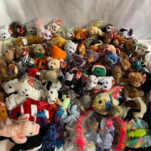 Retired TY Beanie Babies see description and pick your beanie     C