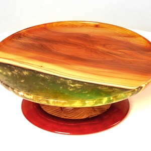 Wood & Resin Platter