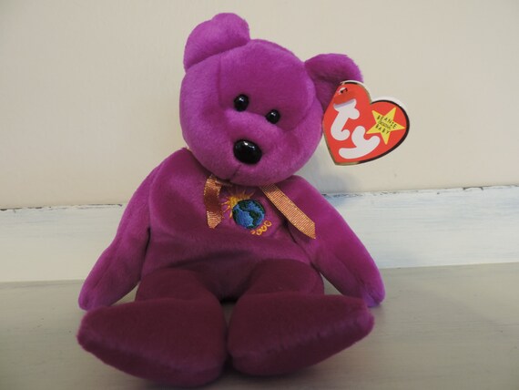 millennium bear beanie baby