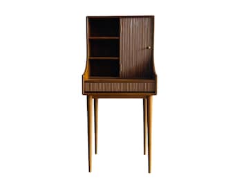 Midcentury Solid teak vanity,dressing table,makeup table handcrafted in India
