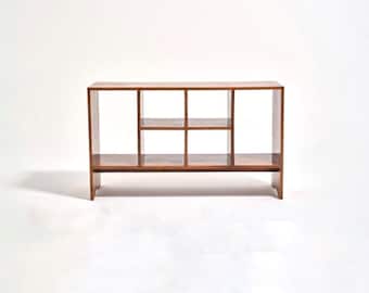 Pierre Jeanerret inspired 6 hole file rack handcrafted in all solid teak in India